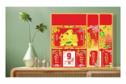 BÌA ĐẠI GẮN BLOC 2026 (40x60cm) - 3D